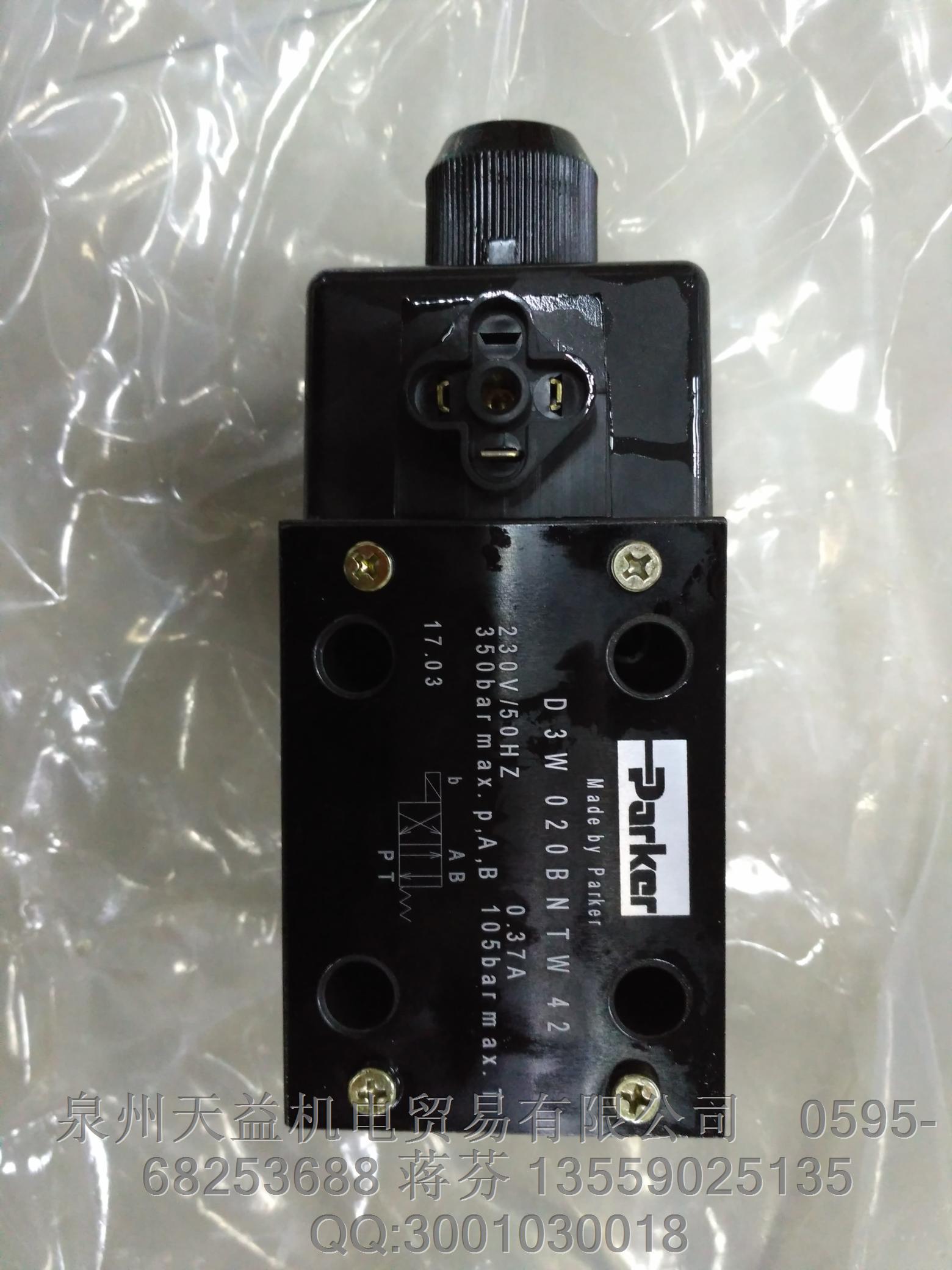 派克美國PAREKR     全系列產品特價批發(fā)    D3W020BNTW42
