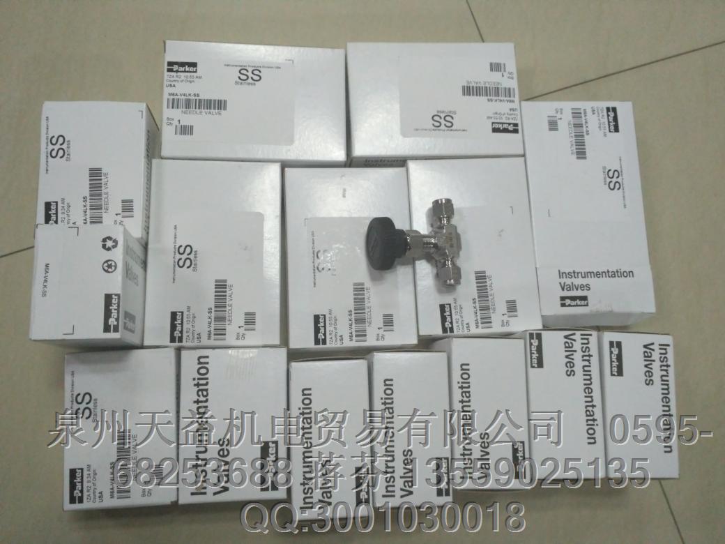 PARKER 針閥M6A-V4LK-SS   一級代理
