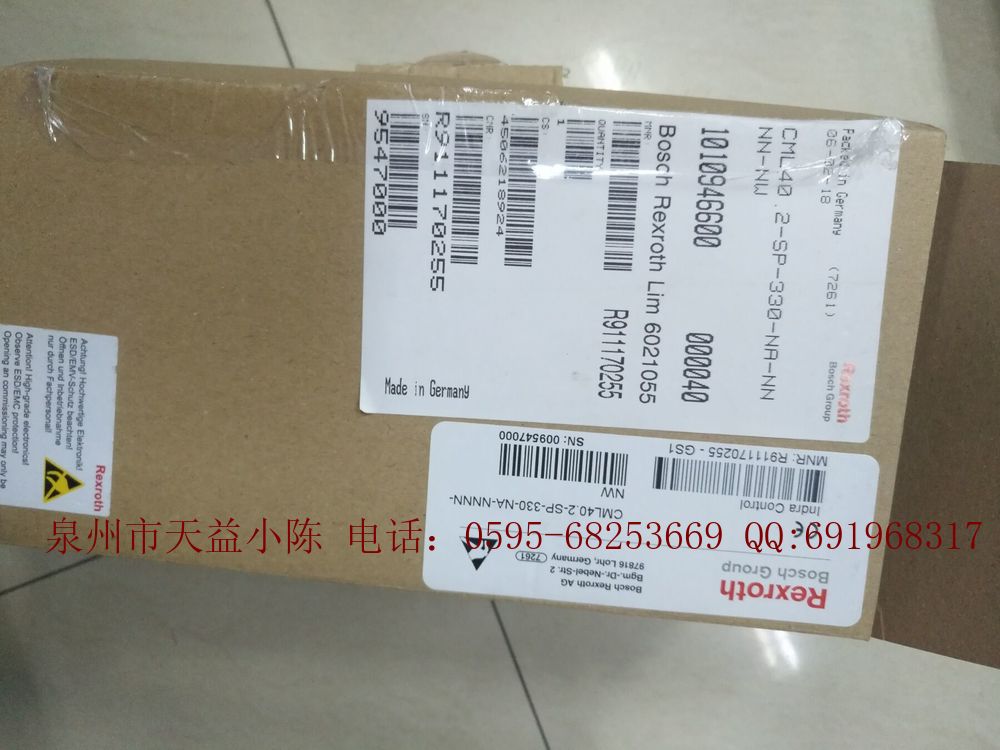 REXROTH控制器CML40.2-SP-330-NA-NNNN-NW力士樂控制器特價